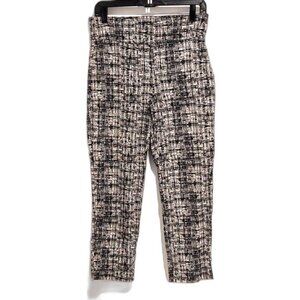 Roz & Ali Women's Black and White Stretchy Dress Pants Size 10